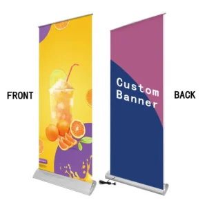 Best Double-Sided Electric Roll Up Banner A3