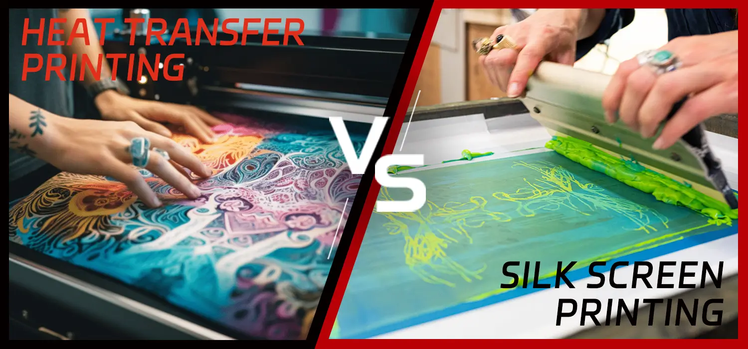 screen printing vs heat transfer printing