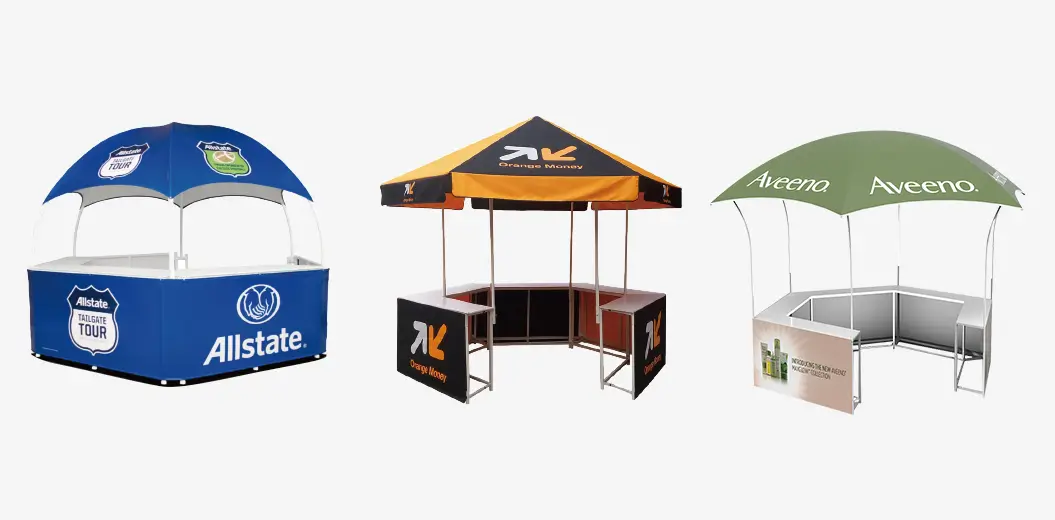 dome kiosk tent product