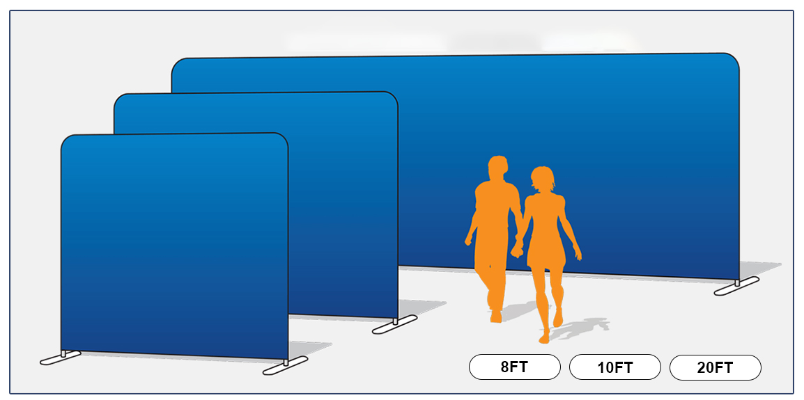 backdrop stand size select