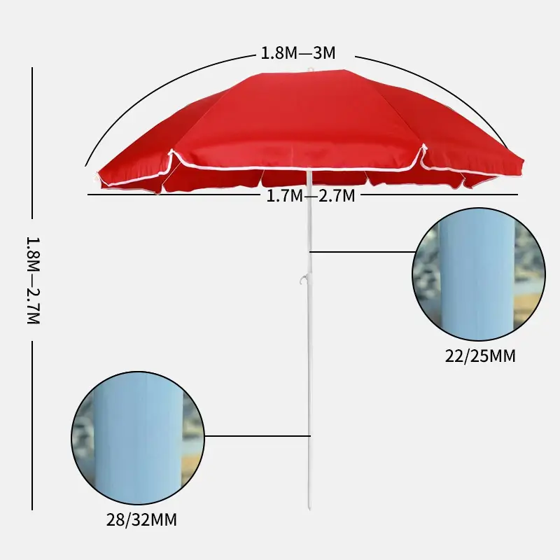 steel frame umbrella