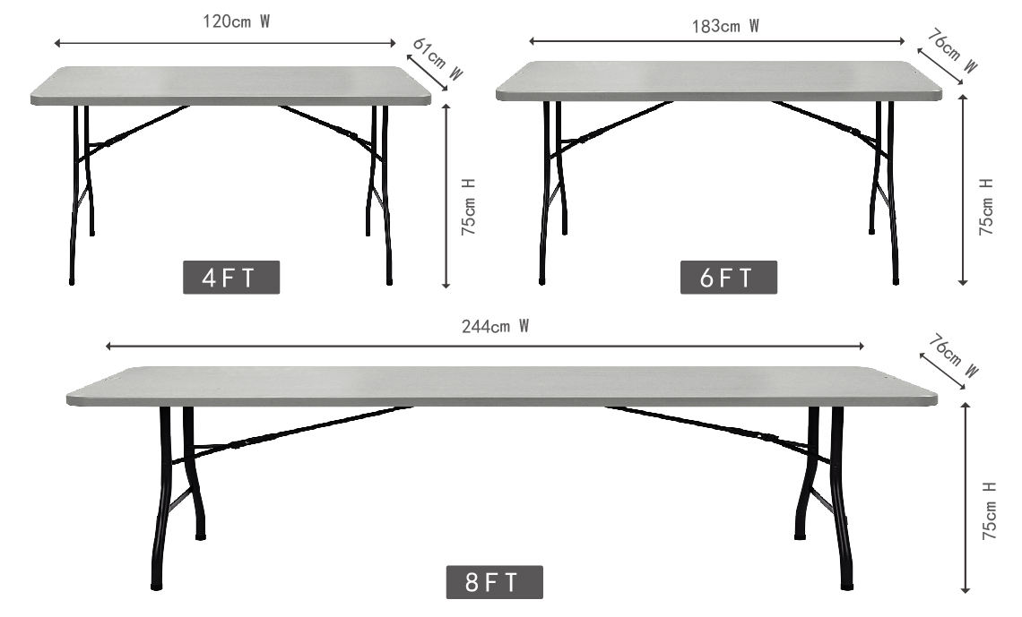 table size