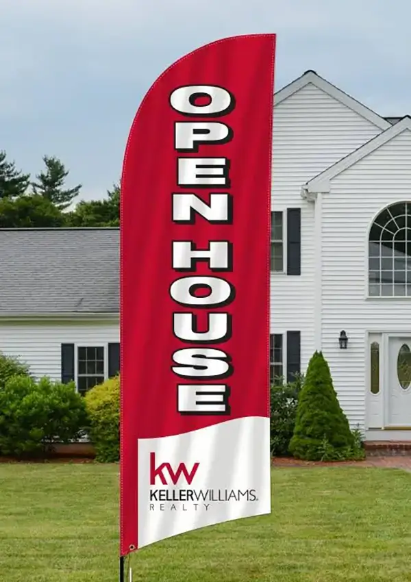 flag banner as on sale banner