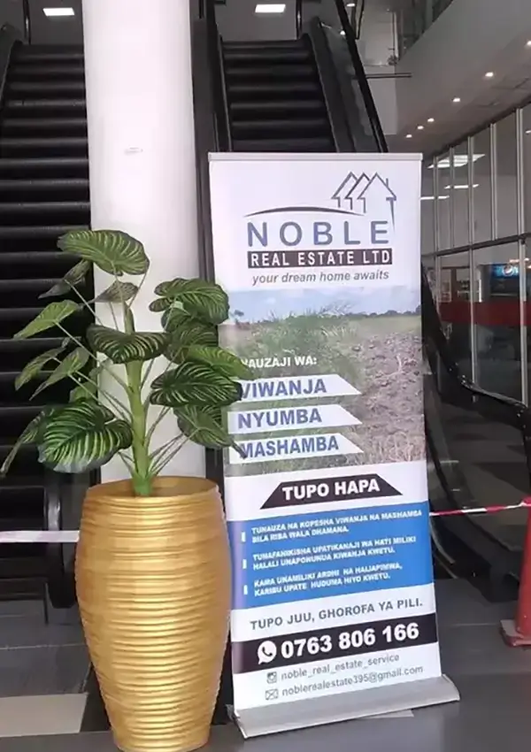 indoor usage of Roll Up Banner