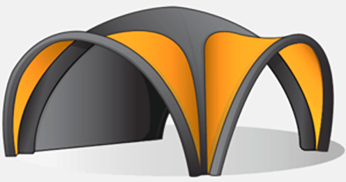 inflatable tent awning
